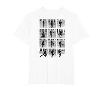 Monty Python - Passeggiate sciocche Ufficiali Maglietta, Uomo Taglie Grandi, Bianco, 5X Tall