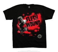 Monty Python Santo Graal Carne Ferita Musica Rock Band da Uomo Adulto Maglietta