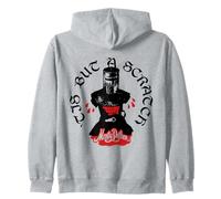 Monty Python Scratch Tis but a scratch Holy Grail Felpa con Cappuccio