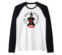 Monty Python Scratch Tis but a scratch Holy Grail Maglia con Maniche Raglan