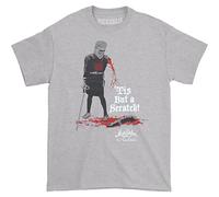Monty Python - T-Shirt # L Grey Unisex # Tis But A Scratch