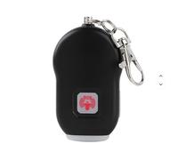 Monty Soul Allarme Personale con Pulsante SOS - Sirena 130dB con Torcia LED, Portachiavi di Sicurezza per Donna, Bambini e Anziani - Dispositivo Tascabile di Emergenza
