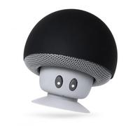 MONTY SOUL - Altoparlante Bluetooth Portatile Mini a Forma di Fungo - Cassa Wireless Compatta per Casa e Viaggio - Bluetooth 5.3 Portatile con Luci RGB (Mushroom 3W) (Nero)