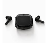 MONTY SOUL - Auricolari Bluetooth 5.4 con Display Touch Smart, Controllo Musica e Volume dal Case, Trova Auricolari, Controllo TikTok, Scatto Foto Remoto, Assistente Vocale (Air Max) (Nero)
