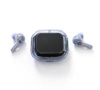 MONTY SOUL - Auricolari Bluetooth 5.4 con Display Touch Smart, Controllo Musica e Volume dal Case, Trova Auricolari, Controllo TikTok, Scatto Foto Remoto, Assistente Vocale