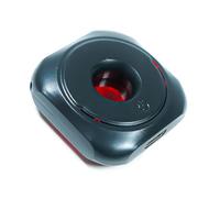 Monty Soul - Camera Detector - Rilevatore Portatile Di Microcamere Nascosti - Ideale Per Auto, Hotel, Uffici E Ambienti Privati (Ts Black)