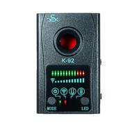 MONTY SOUL - Rilevatore Microspie Professionale 3 in 1 per Hotel, Auto e Ufficio - Modalità RF, Magnetica e Rilevazione IR per la Protezione della Privacy (K92)