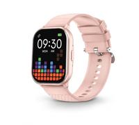 MONTY SOUL - Smartwatch Flow Uomo Donna con Chiamate Bluetooth, Notifiche WhatsApp e Social, Assistente Vocale, Modalità Sport, Controllo Musica, Compatibile Android e iOS (Rosa)
