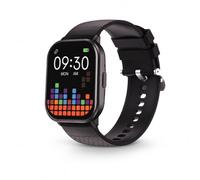 MONTY SOUL - Smartwatch Flow Uomo Donna con Chiamate Bluetooth, Notifiche WhatsApp e Social, Assistente Vocale, Modalità Sport, Controllo Musica, Compatibile Android e iOS (Nero)