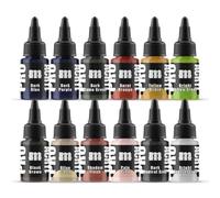 Monument Hobbies PRO Acryl - Set di colori acrilici da 22 ml, vernice in miniatura per giochi di guerra, vernice acrilica atossica, compatibile con tecniche di pittura a pennello e aerografo, set di