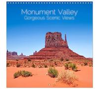 Monument Valley - Gorgeous Scenic Views (Wall Calendar 2026 12" x 24" / 30 x 60 cm (open)) CALVENDO 12 Month Wall Calendar