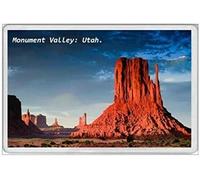 Monument Valley Utah Stati Uniti America Targa decorativa per esterni 20,3 x 30,5 cm