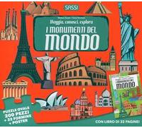 Monumenti del mondo. Viaggia, conosci, esplora. Ediz. a colori. Con puzzle