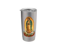 Monumenti iconici di Guadalupe, Popocatépetl e Città del Messico Bicchiere termico in acciaio inox doppia parete