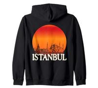 Monumenti storici di Istanbul Tramonto Felpa con Cappuccio