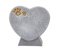 Monumento animale Incisione Animale domestico Ricordo Resina resistente alle intemperie Fai da te Lapide per animali Decorazione per cortile Ornamenti (Grigio rock)