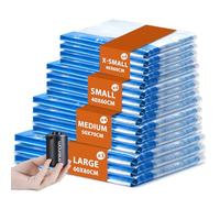 MONVANE Set di Sacchetti Sottovuoto con Pompa ad Aria Elettrica Senza Fili, Confezione da 12 Sacchetti - 3*L 3*M 3*S 3*XS, Sacchetti Sottovuoto per Vestiti, Viaggi, Biancheria Intima, Cosmetici
