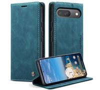 Monweicz Cover Compatibile con Google Pixel 9, Custodia Portafoglio con Slot per Scheda, Protezione Completa Premium in Pelle PU, Flip Libro Magnetica Google Pixel 9, Blu-verde