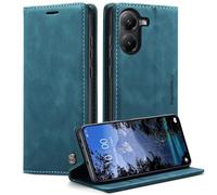 Monweicz Cover Compatibile con Xiaomi Poco X7 Pro 5G, Custodia Portafoglio con Slot per Scheda, Protezione Completa Premium in Pelle PU, Flip Libro Magnetica Xiaomi Poco X7 Pro 5G, Blu-verde