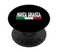 MONZA BRIANZA City Italia Vintage Bandiera Italia Viaggi Amanti PopSockets PopGrip Adesivo