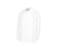 MONZA OBREROL - Giacca da Chef Unisex a Manica Lunga, Disponibile in Diversi Colori | Giacca per Il Settore Alberghiero Professionale | Abbigliamento da Lavoro di Alta qualità (M, Bianco)