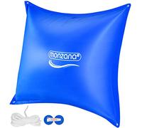 MONZANA® 1x Cuscino Gonfiabile per Piscina Invernale 120 cm XL PVC -20°C Doppia Cucitura 4 Occhielli Valvola Sicurezza Copertura Pool Winter