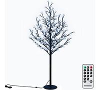 Monzana Albero Ciliegio Luce a LED 180cm con Telecomando e Timer 8 Modi Illuminazione Interno Esterno