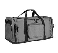 MONZANA® Borsa da Viaggio 90L 70x35x35cm Tracolla Regolabile Scomparti Tasche Organizer Borsone Sport Bagaglio a Mano Piedini