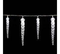 Monzana Cascata Luminosa Ghiaccioli a LED di Natale 40 Lampade 8 Modalità Telecomando Timer IP44