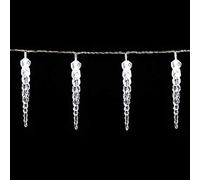 Monzana Cascata Luminosa Ghiaccioli a LED di Natale 80 Lampade 8 Modalità Telecomando Timer IP44