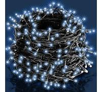 Monzana Luci Natale Esterno Interno 600LED 60m IP44 Decorazioni Natalizie Illuminazione Feste Bianco Chiaro
