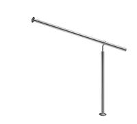 Monzana Ringhiera d'ingresso 100cm antiruggine interno esterno corrimano da parete