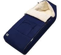 Monzana Sacco Passeggino Invernale Termico Coprigambe Neonato Riflettente Bebè Fasciatoio Seggiolino Ovetto