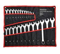 Monzana Set Chiavi Inglesi Combinate 25 pz 6-32mm Cromo Vanadio Chiave a Forchetta Fisse ad Anello