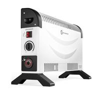 MONZANA Stufa Elettrica a Convettore 2000 W incl. Timer 24 h 3 Livelli di Riscaldamento Termostato Radiatore Elettrico