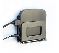 Monzlteck Supporto da parete regolabile per piccoli dispositivi per Apple TV, Roku, router, modem e altri lettori multimediali