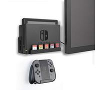 Monzlteck Supporto da parete per Nintendo Switch+Controller Holder