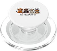 Moo-D - Costume per Halloween, motivo: mucche, fantasma, strega, horror, mucca PopSockets PopGrip per MagSafe