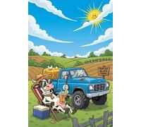 Moo-dy Blues: 100 Lined Pages for Writing, Doodling, and Getting Over Your Moo-d