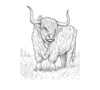 Moo Notes: Highland Cow Journal: Highland Cow Themed Notebook for Journaling, Lists, and Daily Reflections