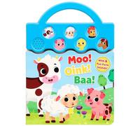 Moo, Oink, Baa!: With 6 Fun Farm Sounds!
