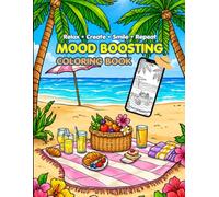 Mood Boosting Coloring Book for Adults: 64 Bold & Easy Cozy Designs for Stress Relief, Relaxation, Mindfulness, Creative Escape, and Everyday Happiness