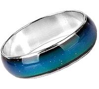 Mood Color Changeable Alloy Ring Color Changing Finger Ring JewelryMen Women Nice processing