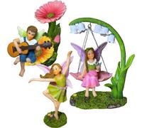 Mood Lab Fairy Garden - Kit di accessori per altalena danzante da 5 pezzi - Minia