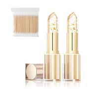 Mood Lipstick, Novealcrbe Mood Lipstick, Moodlipstick Color Changing Long Lasting, Moisturizing Glossy Shine Lip Gloss, Labial Cambia De Color De Levora (2pcs)