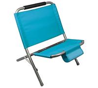 Mood Spiaggina pieghevole ca campeggio e spiaggia con tasca frontale in rete