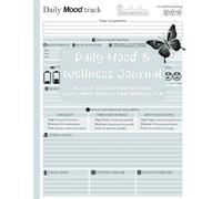 Mood & Wellness Tracker Journal | Daily Diary for Mental Health, Anxiety, BPD, and Depression Support: Daily Prompts to Boost Emotional Health & Self-Care | 2026 Edition | English Language Version