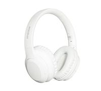 Moodix ANC - Cuffie Bluetooth On-Ear, con cancellazione attiva del rumore, wireless, compatibili con Android e iOS, cuffie sovrauricolari con bassi profondi (bianco)