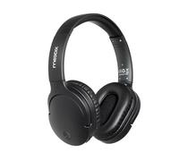 Moodix Cuffie Bluetooth over-ear, compatibili con iOS e Android, cuffie wireless, leggere con bassi profondi, colore nero
