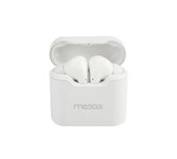 Moodix KI23KT03 Auricolari Bluetooth per uomo e donna, auricolari wireless con microfono, auricolari Smart Touch Control per Android e iOS, compatibili con assistente vocale, bianco